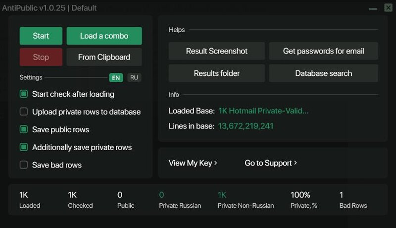 1K Full Private/Valid Hotmail Mail Access [Zabugor]