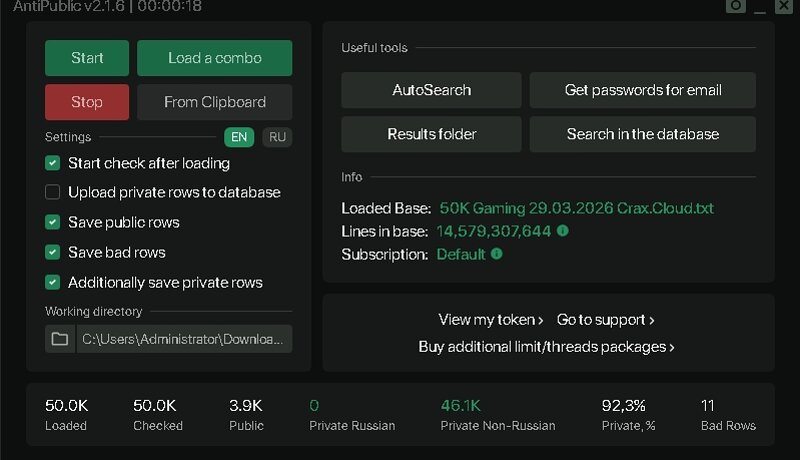 50K Gaming Combolist